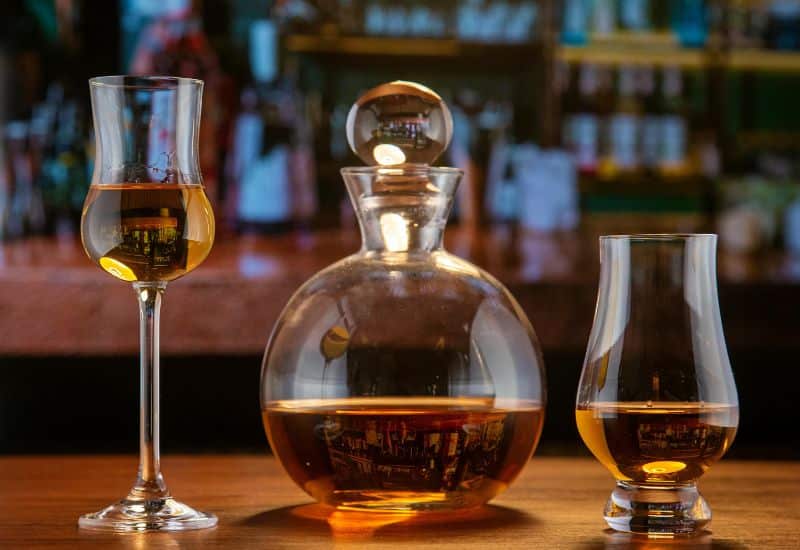 exemple d'une bouteille de rhum