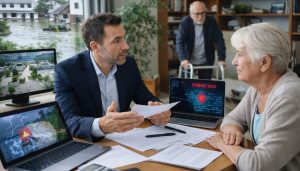 Consultation après la tempête et cyberattaque