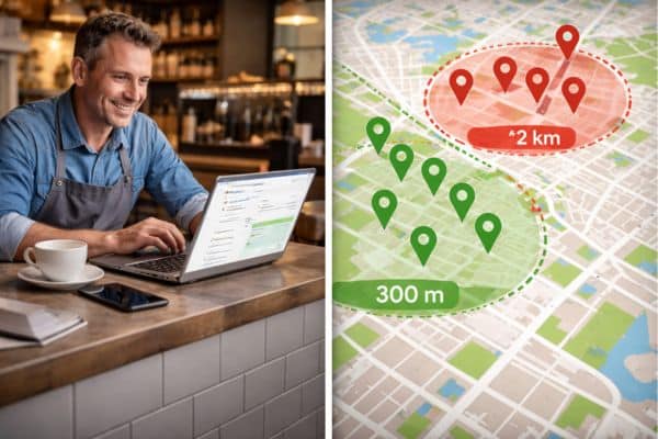 Résultats de recherche locaux en action