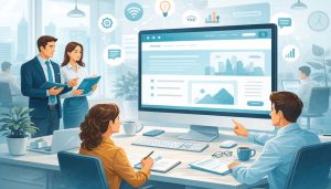 création de site web design