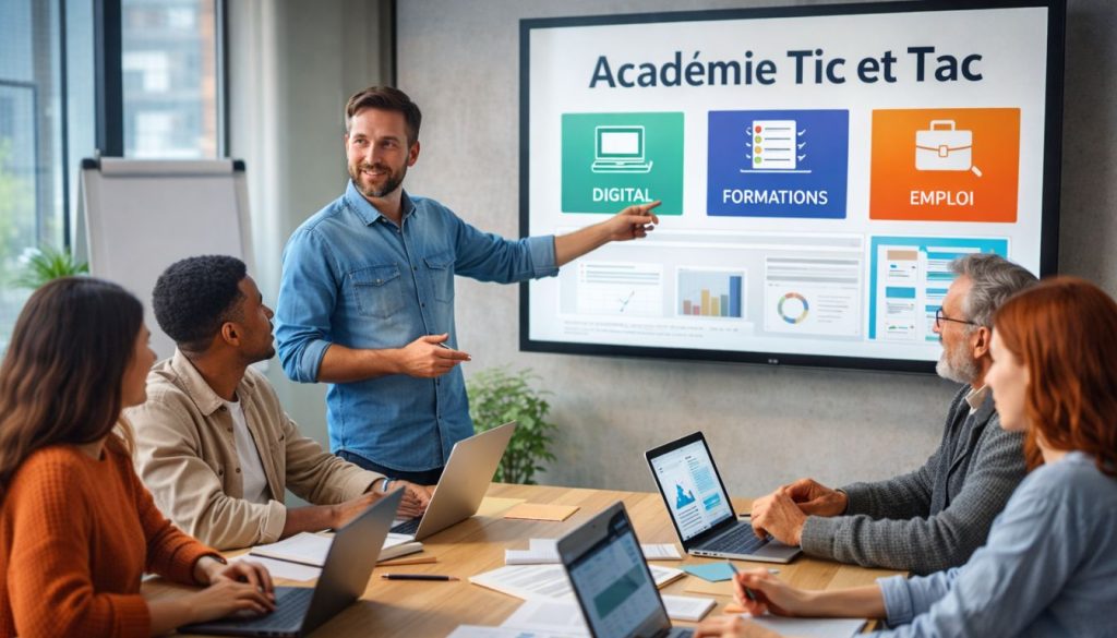 Cours interactif à l'Académie Tic et Tac
