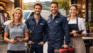 Professionnels à Lyon en soirée