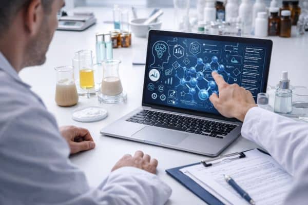 Développement de produits cosmétiques avec IA