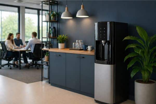 Espace de pause moderne et lumineux