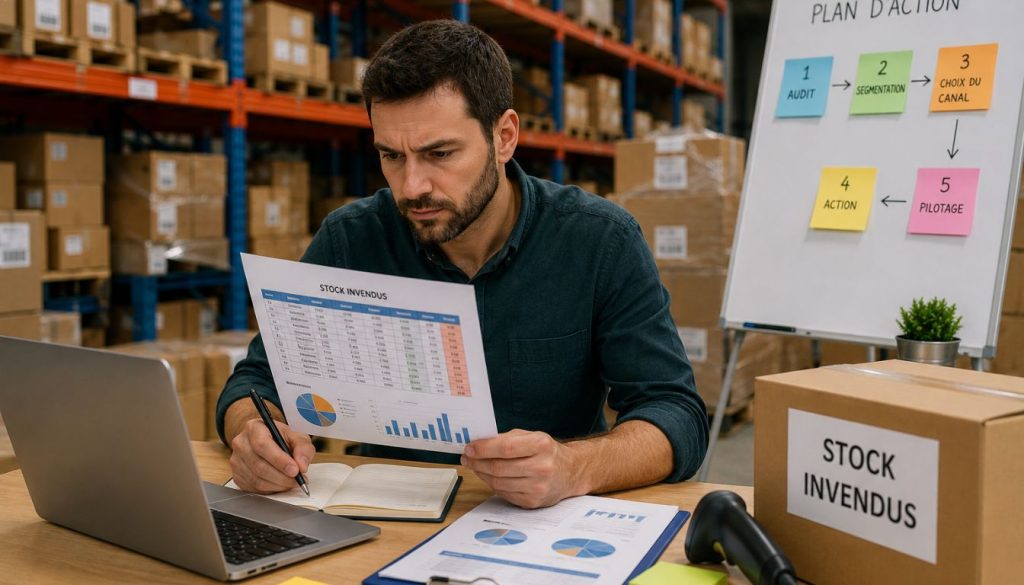 Analyse d'inventaire en entrepôt